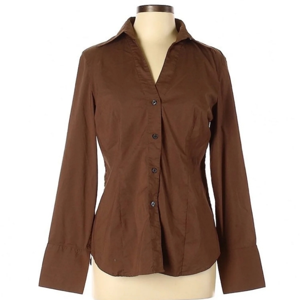 Express | Brown Dress Shirt